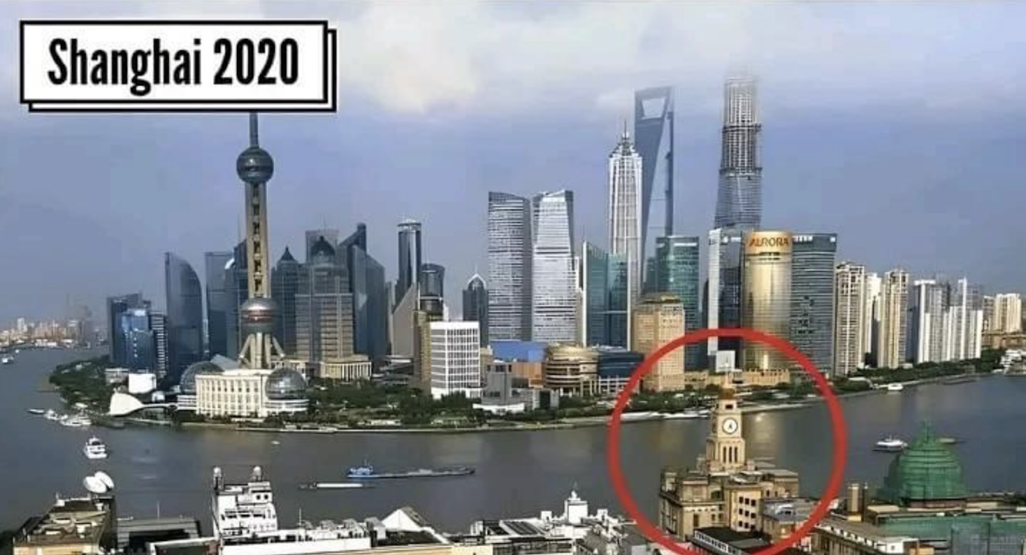 Le quartier d'affaires de Lu Jia Zui aujourd'ui